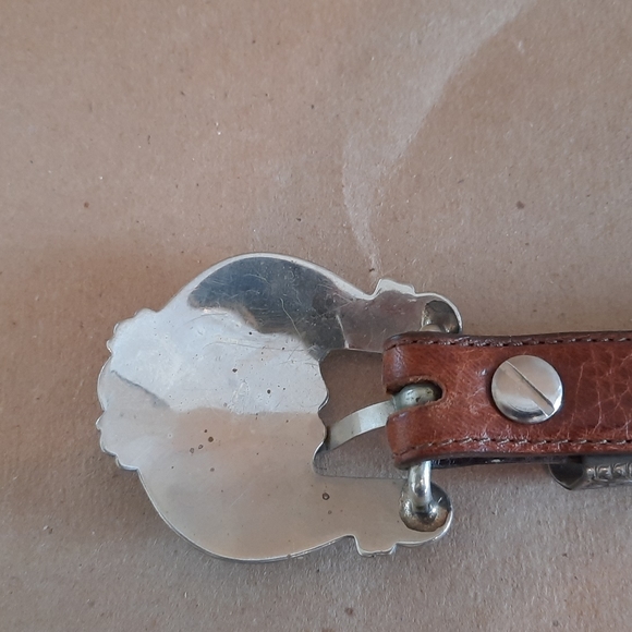 Leather belt - Picture 3 of 9